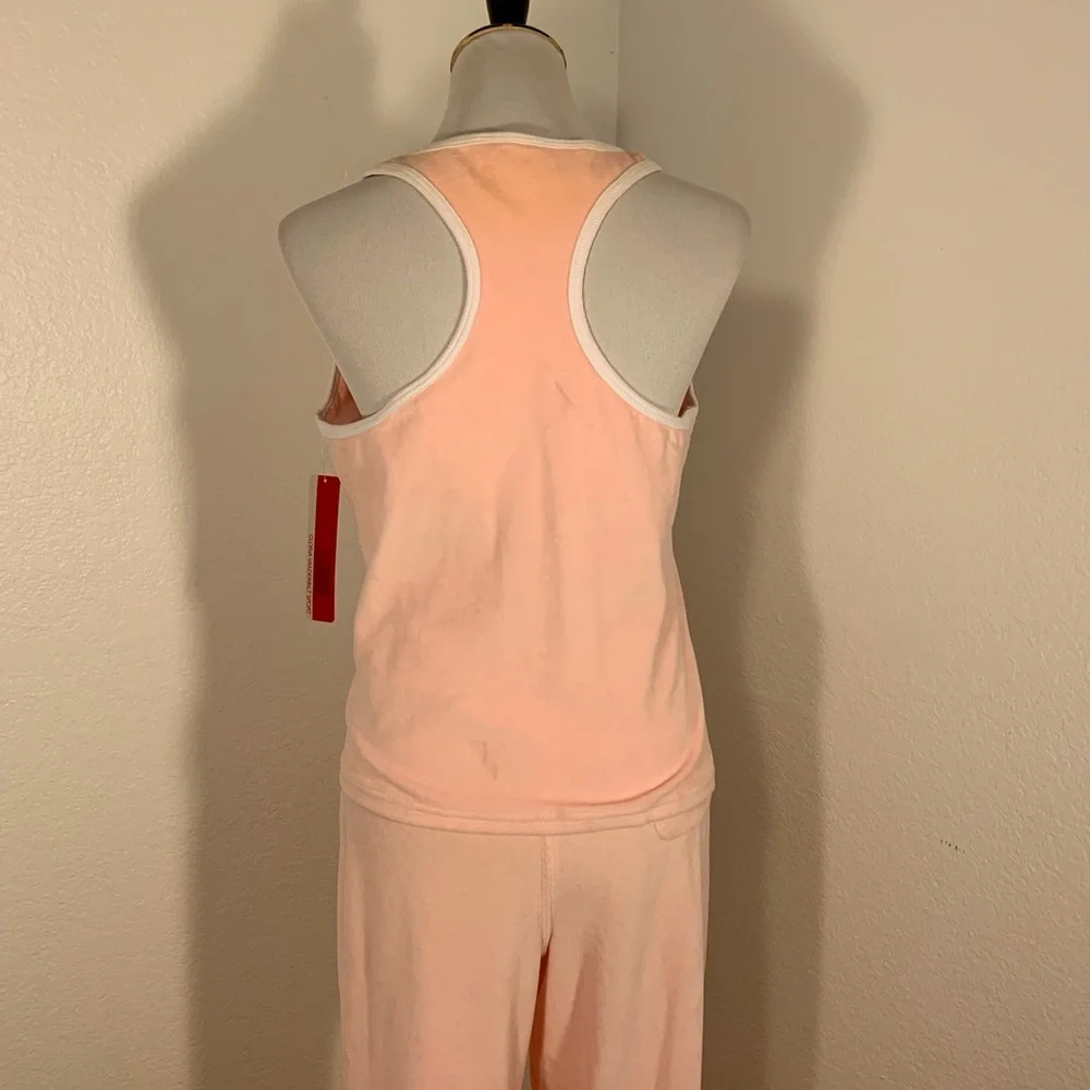 NWT Gloria Vanderbilt Sport Peach Terry Top and Pants - Picture 8 of 12